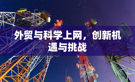 外贸与科学上网，创新机遇与挑战