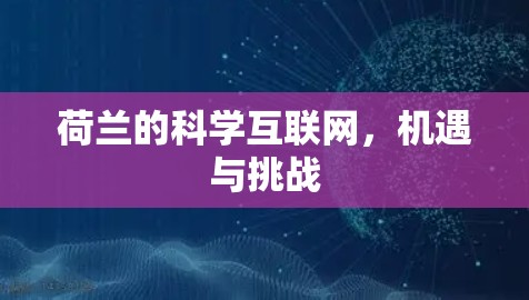 荷兰的科学互联网，机遇与挑战