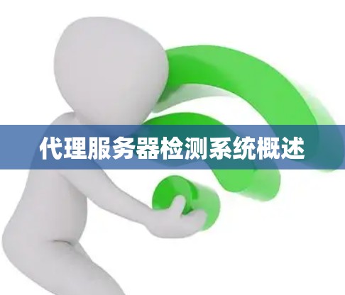 代理服务器检测系统概述