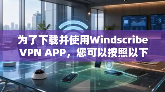 为了下载并使用Windscribe VPN APP，您可以按照以下步骤操作
