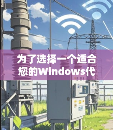 为了选择一个适合您的Windows代理工具，下面是一些综合考虑的因素和推荐策略
