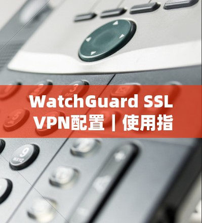 WatchGuard SSL VPN配置｜使用指南