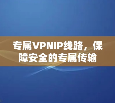 专属VPNIP线路,保障安全的专属传输之道 专属VPNIP线路,保障安全的专属传输之道
