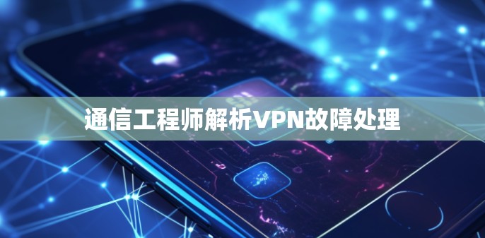 通信工程师解析VPN故障处理 通信工程师解析VPN故障处理