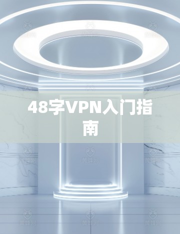 48字VPN入门指南
